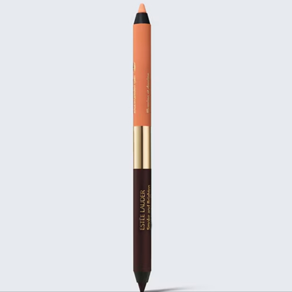 ESTEE LAUDER Bordeaux/Ivory Smoke And Brighten Kajal Eyeliner Duo